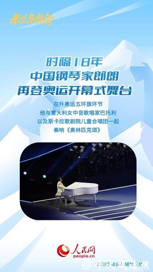 中国元素绽放米兰冬奥舞台